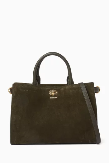 Small Cotswolds Tote Bag in Suede