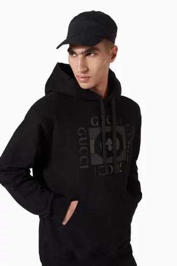 Printed Baseball Hat in Cotton