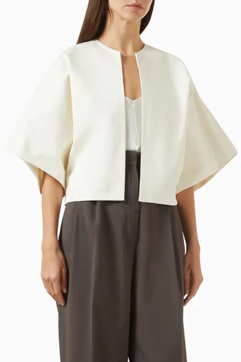 Oversized Jacket in Cotton