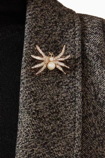 1980s Vintage Spider Brooch