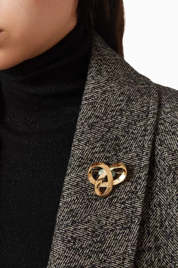 1980s Vintage Celtic Knot Brooch