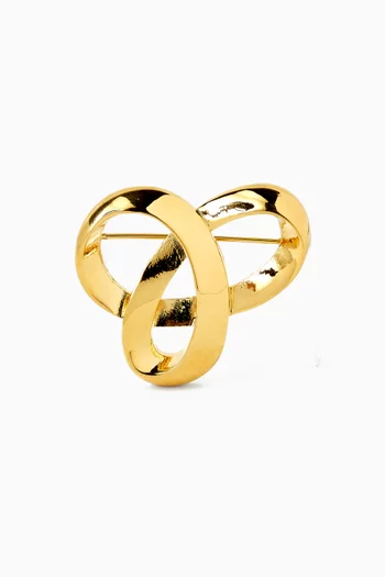 1980s Vintage Celtic Knot Brooch