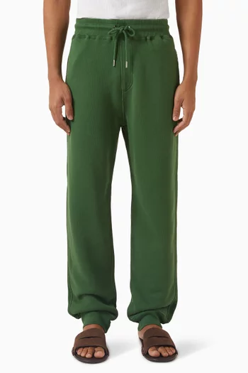 Cuffed Sweatpants in Cotton