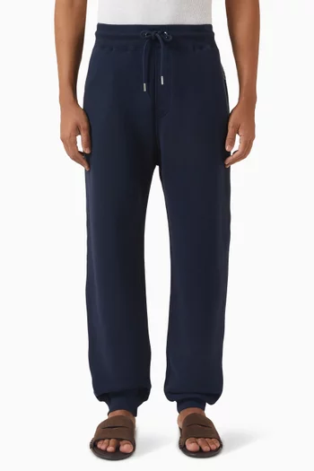 Cuffed Sweatpants in Cotton