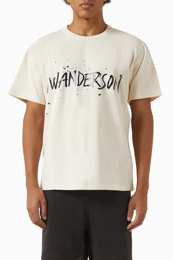 Circular T-shirt in Cotton