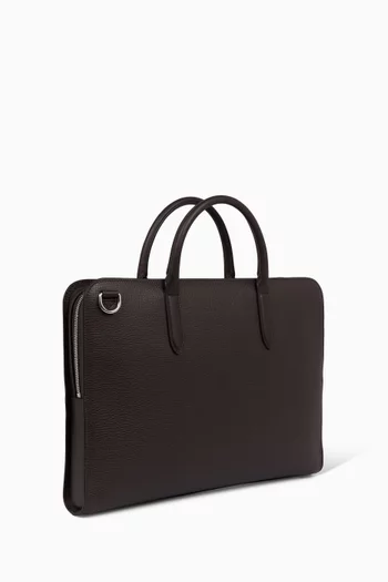 Ultraslim Briefcase in Ludlow Leather
