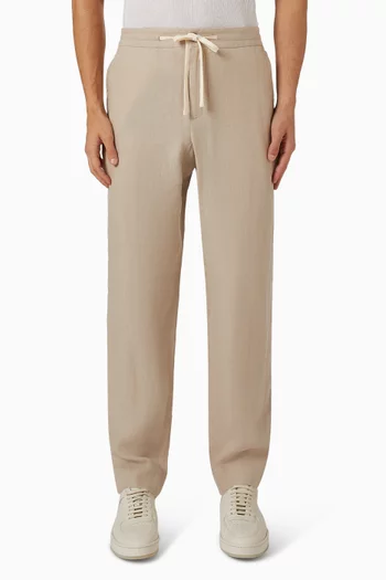 Drawstring Pants in Hemp