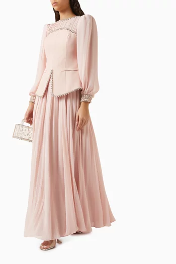 Valencia Peplum Dress