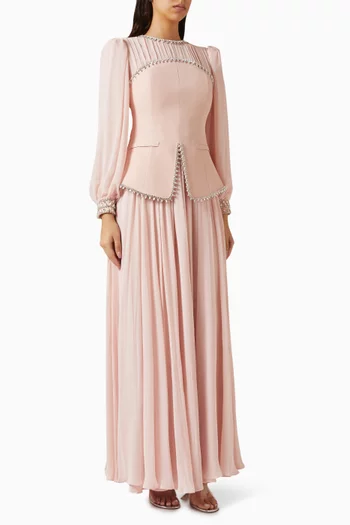 Valencia Peplum Dress