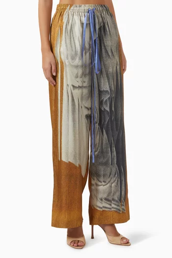 بنطال مانويلا برباط تضييق