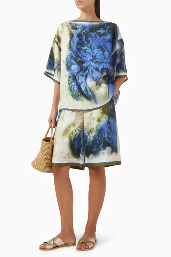 Marta Printed Bermuda Shorts