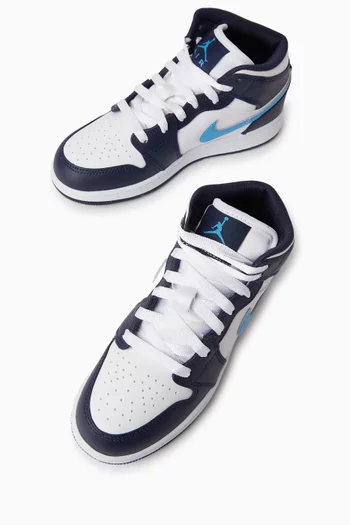 Air Jordan 1 Sneakers in Leather