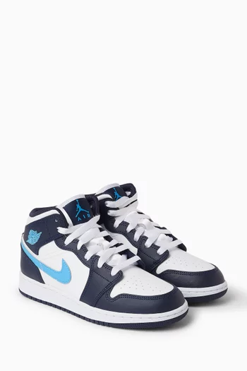 Air Jordan 1 Sneakers in Leather