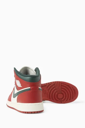 Air Jordan 1 Sneakers in Leather