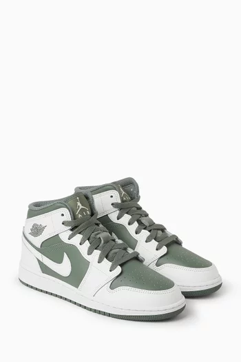 Air Jordan 1 Sneakers in Leather