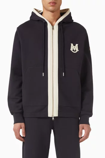 Mascot Patch Sweatshirt in Cotton