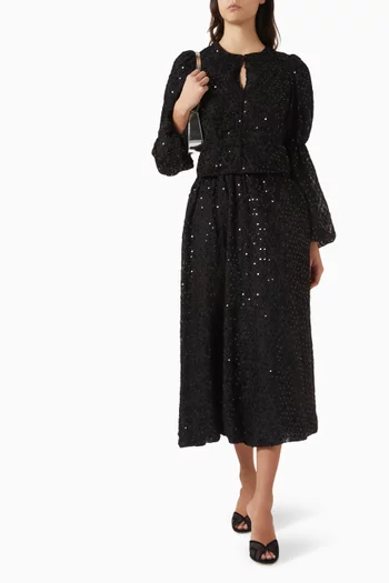 بلوزة ياسرالا مطرزة