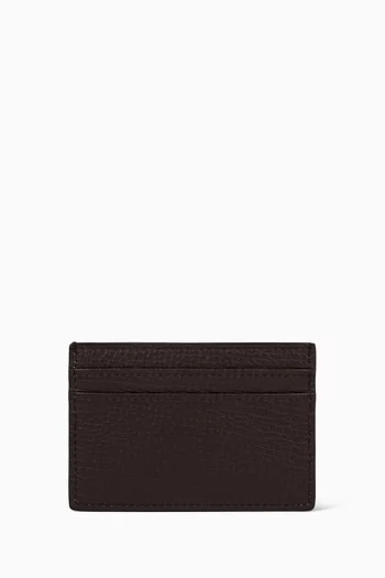 Flat Card Holder in Ludlow Leather