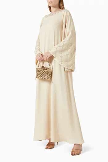 Bead-embellished Kaftan