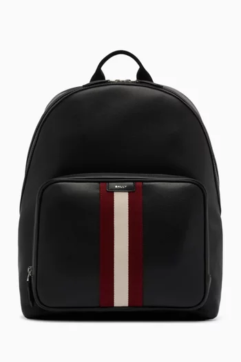 Code Backpack in Leather