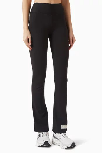 لغينغز بقصة واسعة قماش سوفتسكين مُعاد تدويره