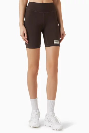 شورت بايكر بحياكة داخلية 6.5 بوصة قماش سوفتسكين