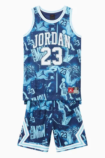 Dri-FIT MJ Printed Sport Diamond Shorts