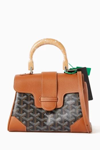 حقيبة سايجون بيد علوية قنب جوياردين وجلد