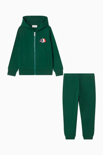 Logo Jacket & Sweatpants Set