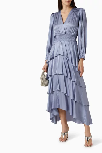 Ruffinello V-neck Dress