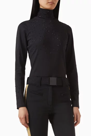Serenity Sparkling Ski Bodysuit in Jersey