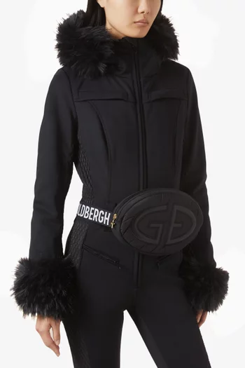 حقيبة خصر تيسار بشعار الماركة