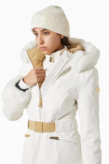 Valerie 3D Logo Beanie in Knit