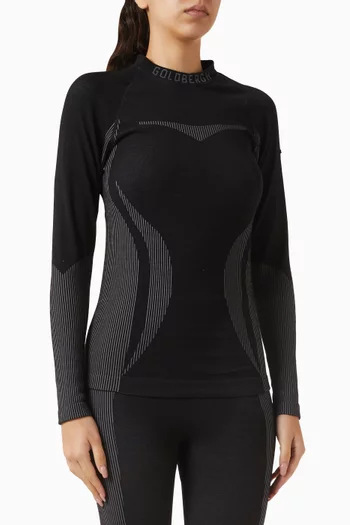 Slick Base Layer Top in Thermo-knit