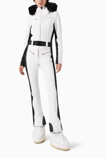 Parry Faux-fur Ski Suit