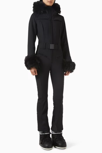 Angele Faux Border Ski Suit