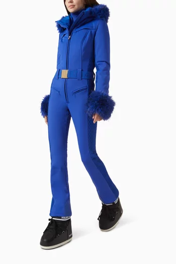 Angele Faux Border Ski Suit