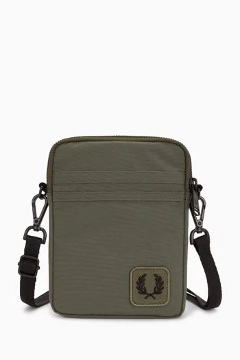 Badge Small Side Bag in Nylon