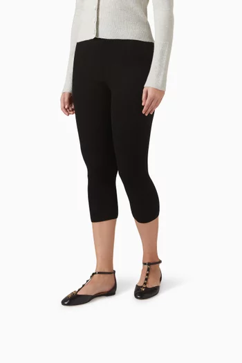 Celeste Ballerina Flats in Shiny Lambskin