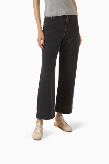 Kick Low-top Sneakers in Cotton Blend