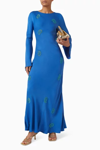 Zephora Maxi Dress in Viscose