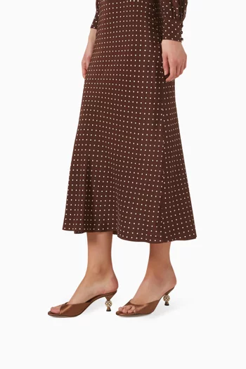 حذاء روزي مفتوح من الخلف ستان