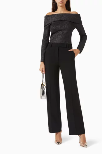 بلوزة سيريلا بأكتاف مكشوفة