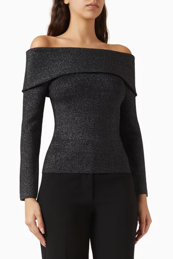 بلوزة سيريلا بأكتاف مكشوفة