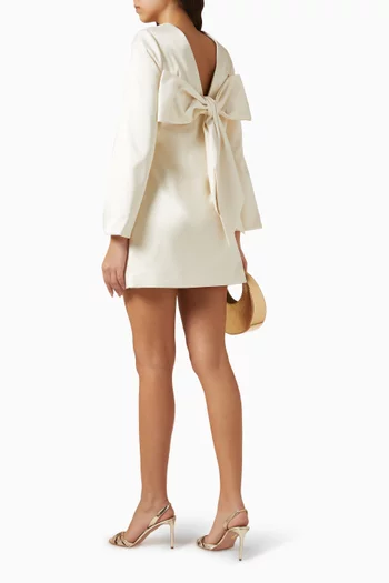 Elna Bow Mini Dress