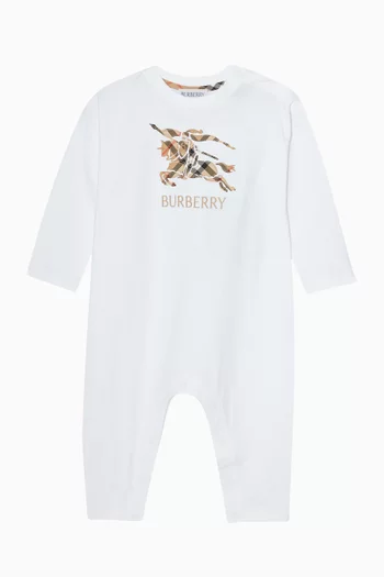 EKD Check Jumpsuit in Cotton