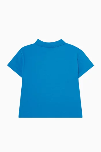 تي شيرت بولو جوهان مطرز قطن