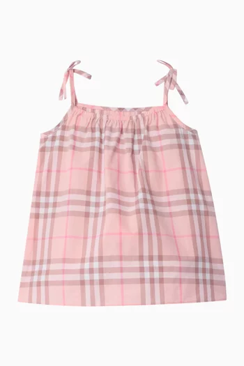 Betty Check Dress & Bloomers