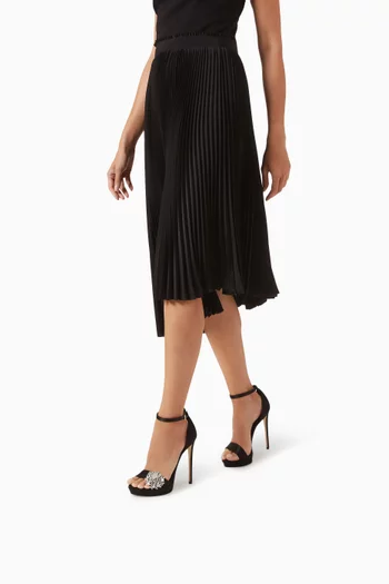 صندل جويل بنعل سميك وكعب 125 مم ستان