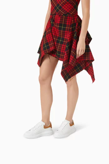 Oversized Sneakers in Calf Leather